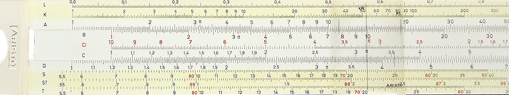 Aristo Rechenschieber